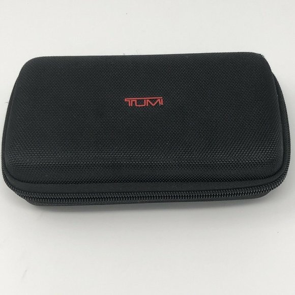 TUMI for Delta Dark Hard Mini Case Zip Toiletries - Picture 1 of 5